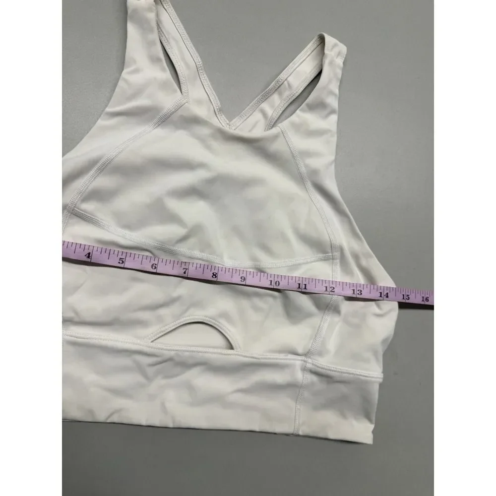 Free People Movement Roll with the punches Cutout Racerback sports bra. Sz M